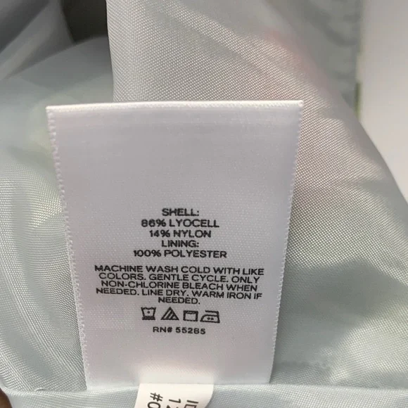 Express Asymmetrical Floral Skirt - Pink, Yellow, Green - Picture 5 of 5